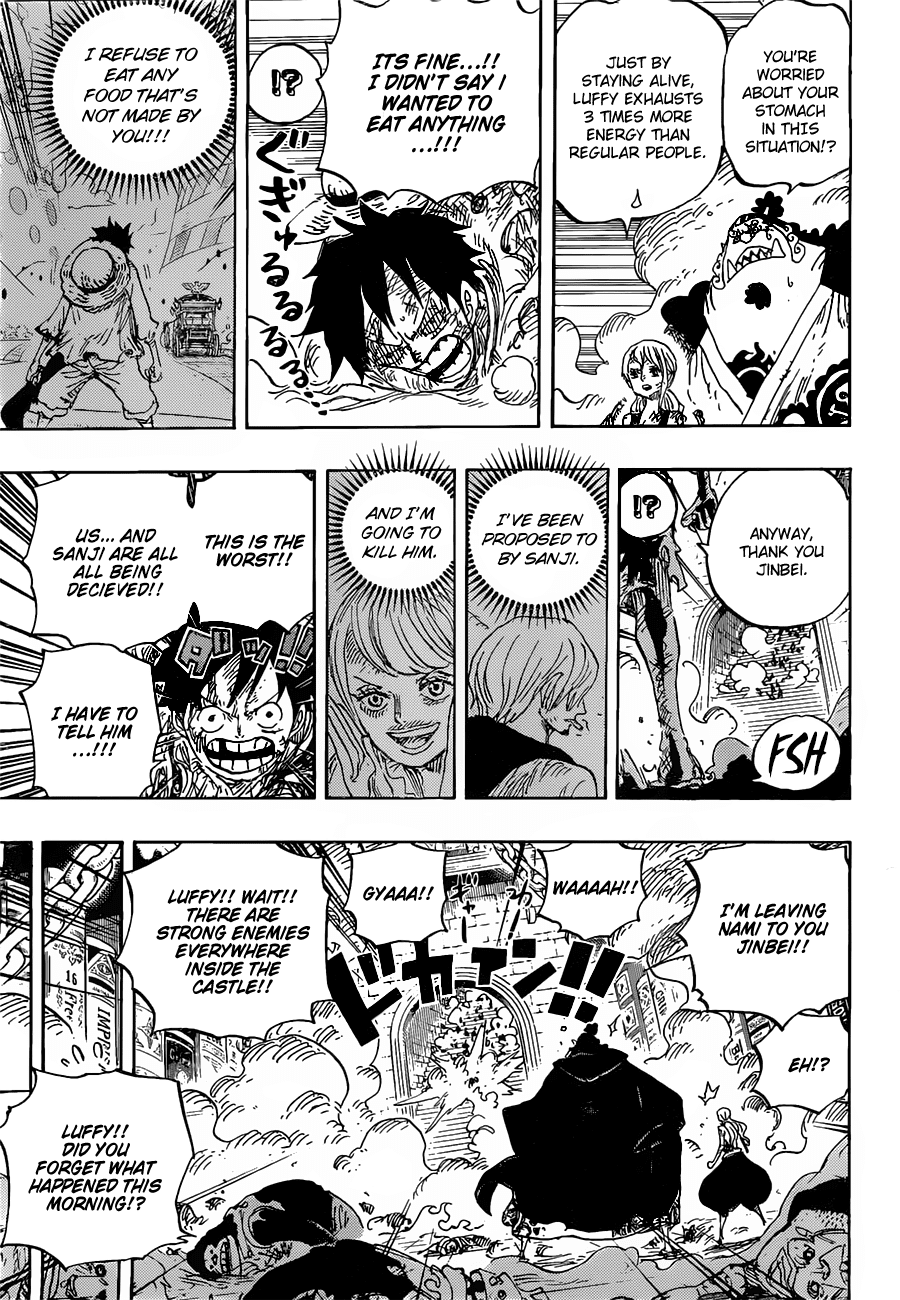 One Piece, Chapter 852 image 09